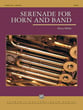 Serenade for Horn and Band Concert Band sheet music cover